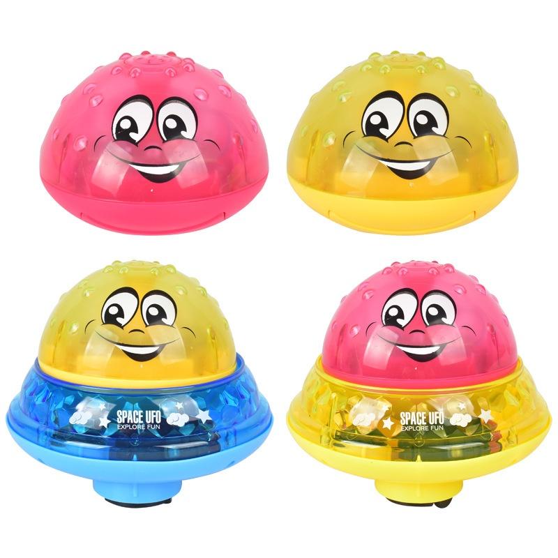Adorable Electric Induction Spray Ball Bath Toy For Infants With Lovely Lights And Waterproof Features