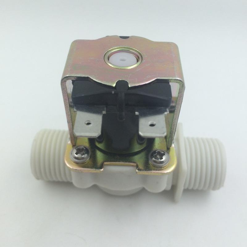 Durable Quality 1/2" Water Flow Control Meter LCD Display + Flow Sensor + Solenoid Valve Light Weight
