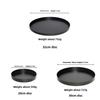Modern Minimalist Stainless Steel Serving Plate For Hotel Coffee Tea Accessories