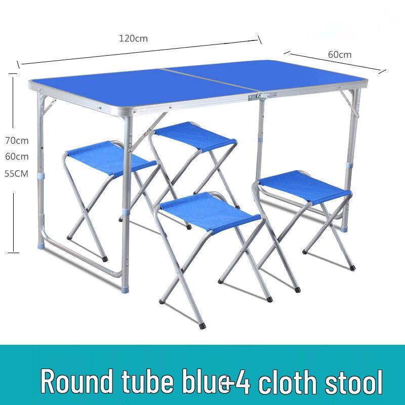 Portable Aluminum Folding Outdoor Table Set
