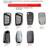 Fit For Jac Car Key Case Shell Cover Protector Housing Chain Vw Sol E10X Qx X7 X8 E50 X6 A5 E40X X4 A5E50A