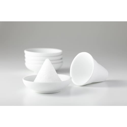 [.co.jp Exclusive] Kamidana No Sato Small Salt Set + Purifying Salt 500g (White) 209724