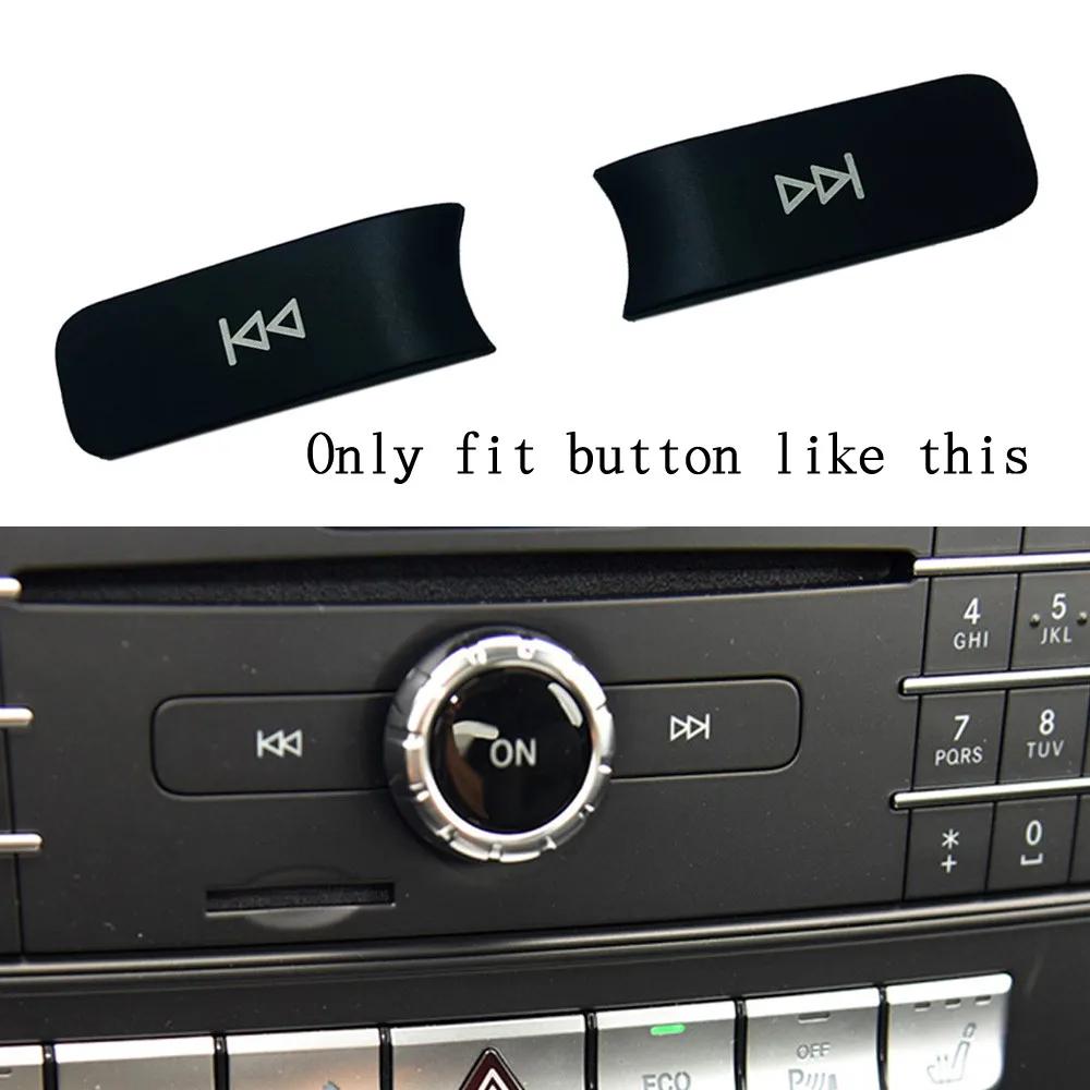 Bilkonsol Multimedia Volymknapp Trim Sekvensöverdrag Klistermärke För Mercedes Benz A B C E GLA CIA ML GL SLK W176 W245 W204 W212