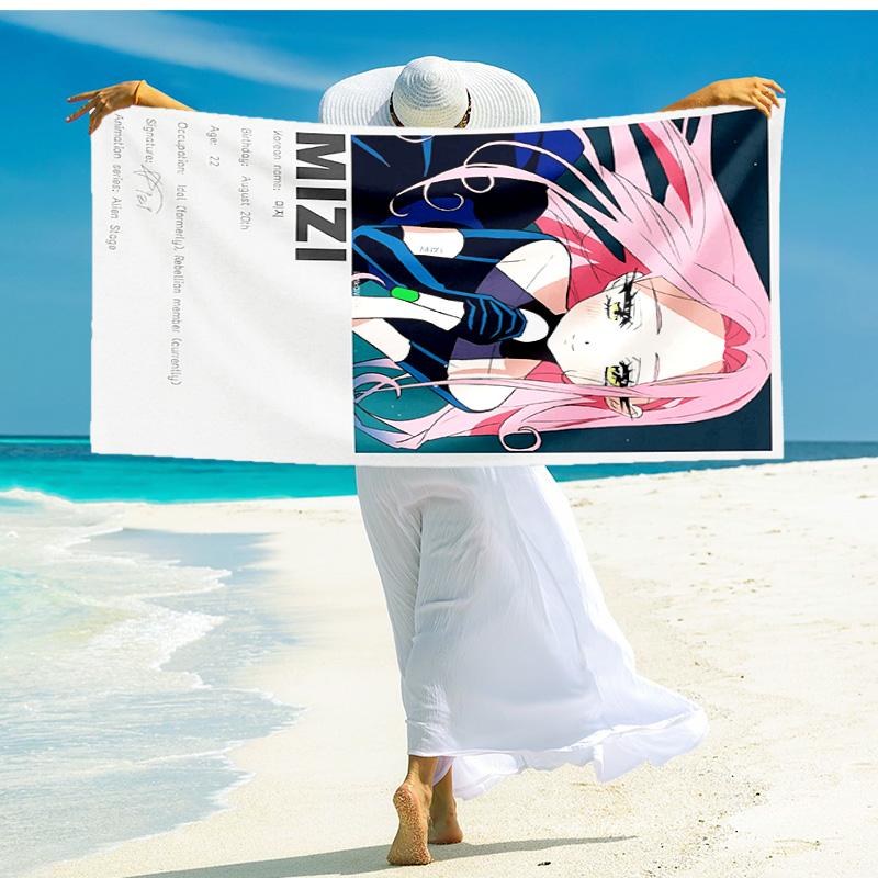 1pc Dark Fantasy Battle Scene beach towel,quick drying absorbent beach towel,outdoor sports swimming beach towel,Soft and comfortable Y73010