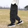 Boys trousers new waterproof trousers middle and older children mountaineering rushing trousers fashion trend trousers