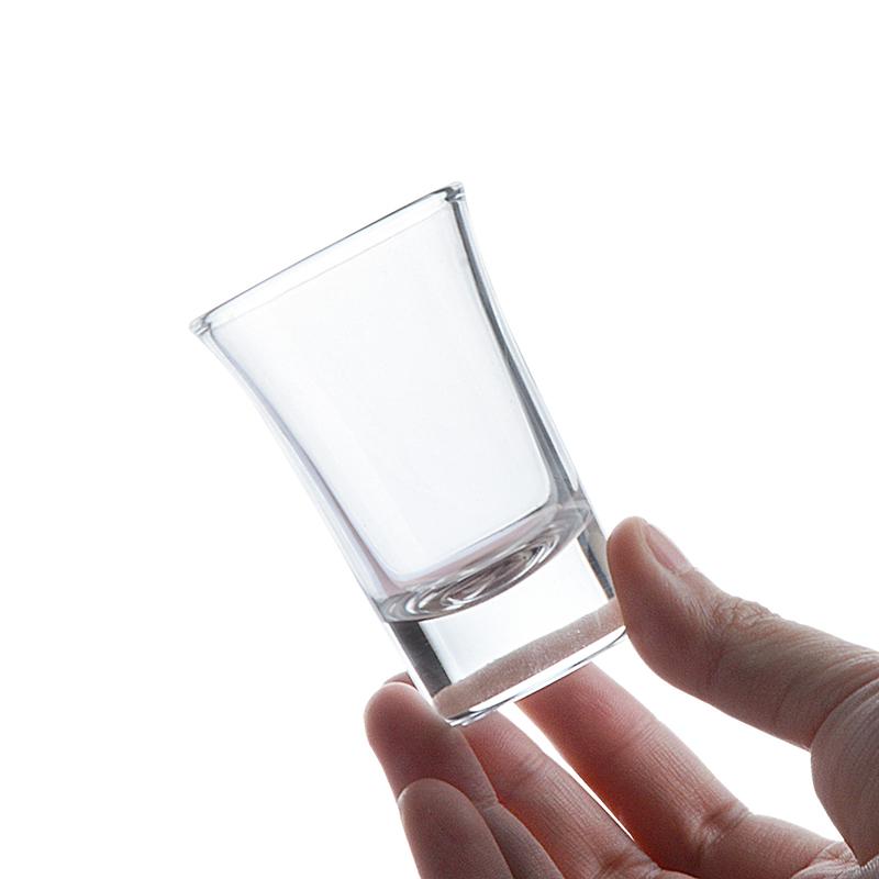 6pcs Set 50ml Shot Glass Party Bar Club Drinking Tool Spirits Cup Cocktail Vodka Tequila Whisky Glasses Transparent Drinkware