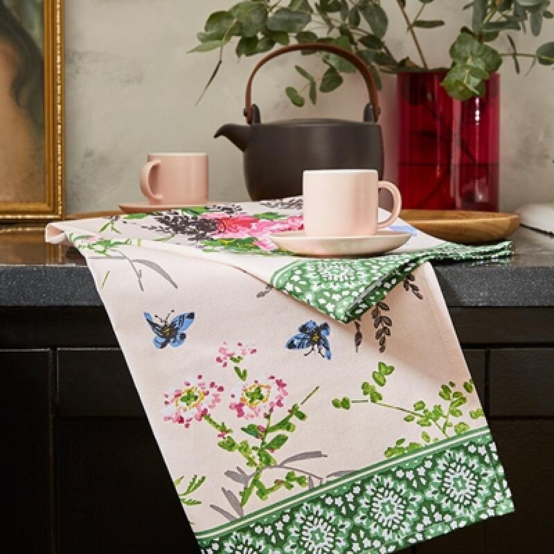 Madame Butterfly Cotton Tea Towel Cotton Towel - Madame Butterfly