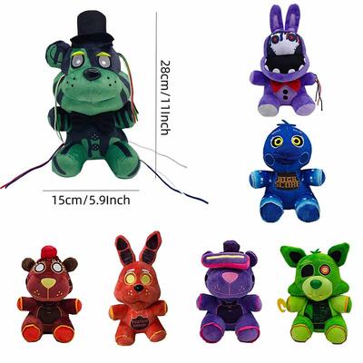 Five Night At Freddy Fnaf Roztomilé plyšové hračky Herní panenka 18 CM Bonnie Bear Foxy Kreslené plyšové panenky Freddy Hračky pro děti Dárky