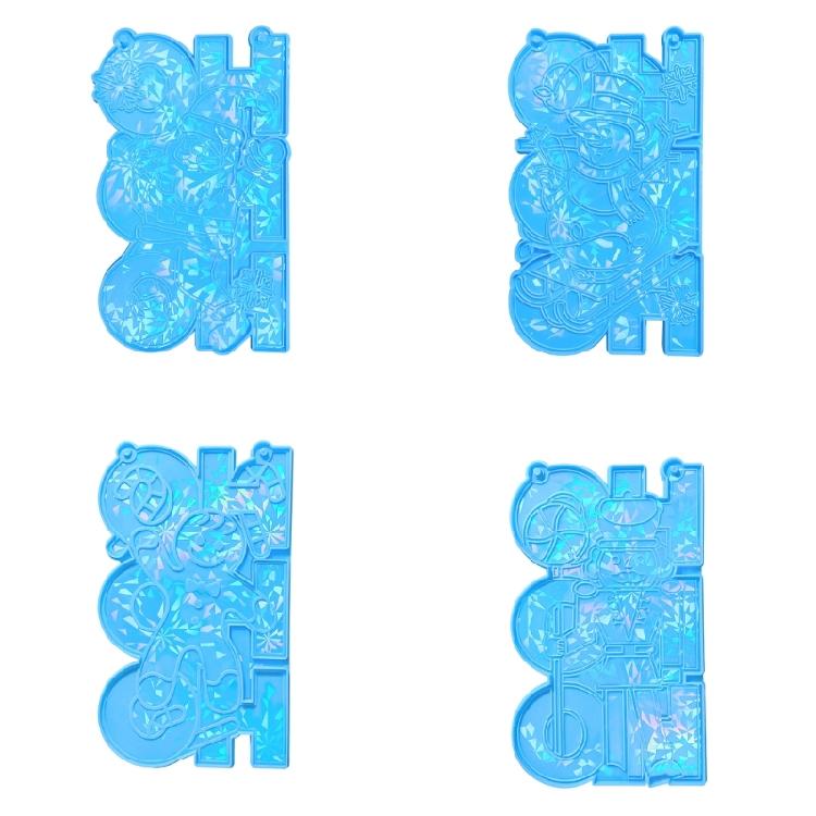 Pendants Mould Silicone Resin Moulds with Hole Silicone Material for Pendants