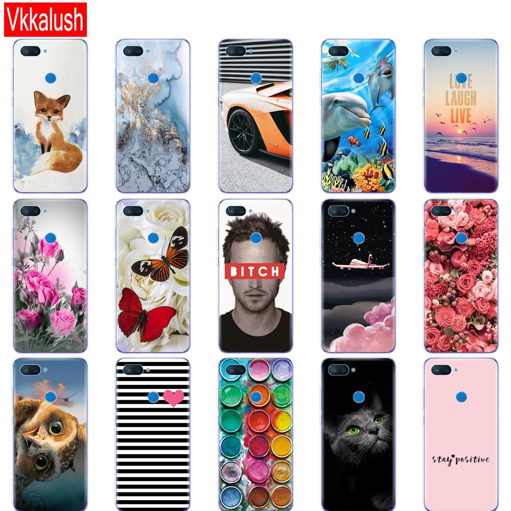 Silikonhülle Für Xiaomi mi 8 LITE Hülle 6,26 Zoll klar TPU niedliche Hülle Für Xiaomi mi 8 lite Rückseite Für Xiaomi mi8 coque capa