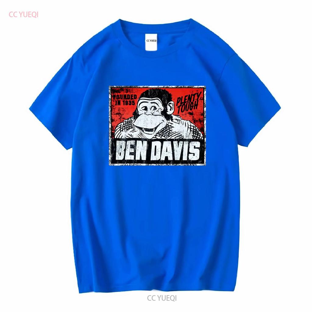 Ben Davis Logo T Shirt Mens L Size Eaa432050 Vintage Washed Soft Breathable Casual Stretched Comfortable Fashion Slightly