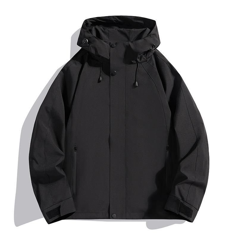 

Shock-up Jacket for Men and Women In Autumn and Winter Three-in-one Removable Jacket Outdoor Waterproof Windproof Plus Velvet Thickened Jacket 3XL