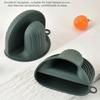 Non Slip Kitchen Pinch Mittens Thickened Baking Gloves Soft Silicone Oven Mitts  Baking