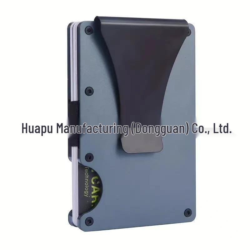 RFID Aluminum Credit Card Holder - Anti-demagnetization & Anti-skimming Metal Case