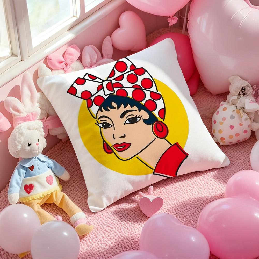 Venezuela Pride Print Pattern Cushion Cover Pattern Printed Pillowcase for Living Room Sofa Cushion Cover & Bedroom Decor