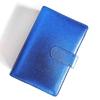 A5 A6 Metallic Texture PU Leather DIY Binder Photocards Collect Book Diary Agenda Planner Cover Stationery