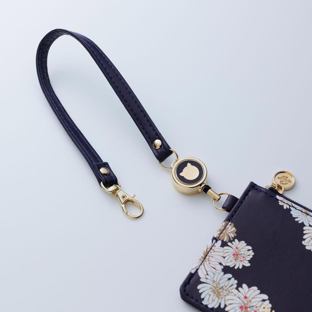 Marks Pass Case, Paul & Joe Chrysanthemum Navy, PAJ-PAC20-NV