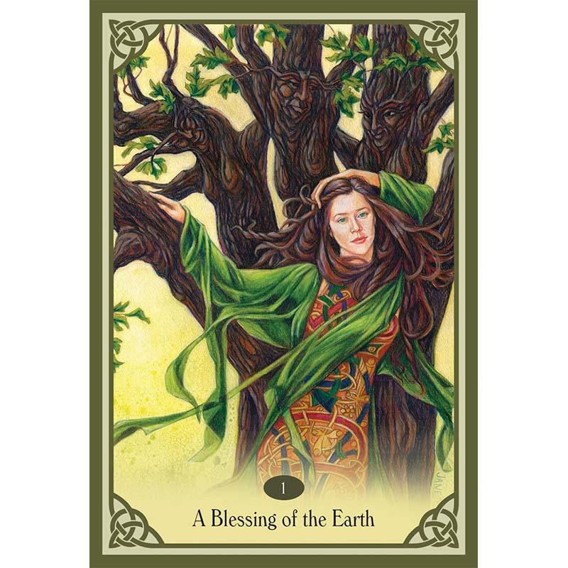 10.4*7.3cm Blessed Be Oracle Cards Leisure Party Table Game Fortune-telling Prophecy Tarot Deck 46 Pcs Oracle Cards