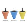 Auto Wheel Polishing Sponge Used for Electric Drill 3inch/ 4inch Burnishing Ball Polishing Cone Car Hub Buffing Sponge