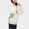 adidas Neo X Gudetama Collaboration Printed Sports Hoodie Women's Han Yu White