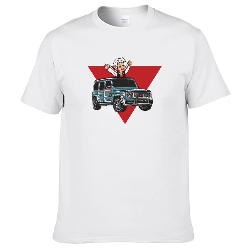Men's Merch A4 Gelik T Shirt Spring Summer Male's Fashion Short Sleeve O-Neck 100% Cotton Print Tees Tops