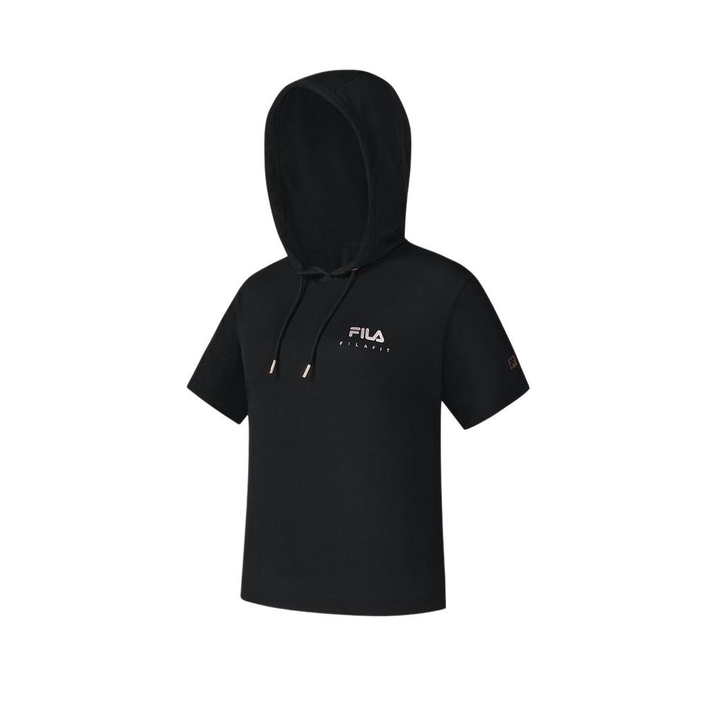 New FILA Fitness SS25 T Shirt Women's Pitch Black A11W531117F-BK