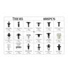 408PCS Boxed Car Body Panel Interior Trim and Lining Fixing Clips