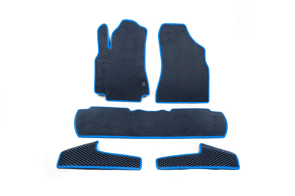 EVA Mats (blue) Front -2025 Rear (3 Pcs) for Citroen Berlingo 2008-2018