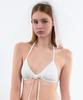 VINAJ Jenny Rose Triangle Bikini Bra (White)