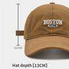 Large Size 63-Centimeter Baseball Cap. Fashionable For Both Men And Women. Letter-Stitched Baseball Cap. Korean-Style Curved Cap