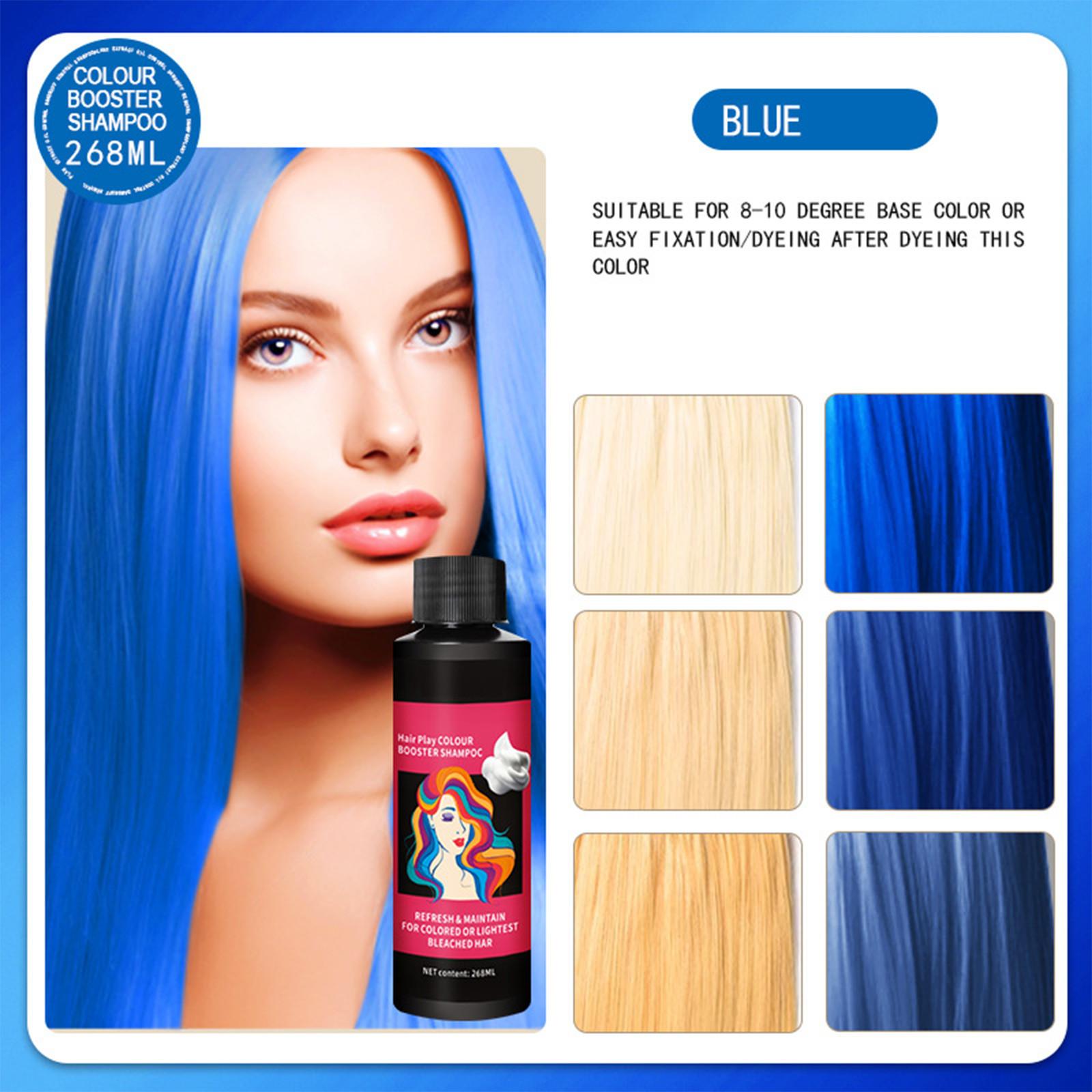 

Цвет воска для волос, временный воск для волос, натуральная прическа, окраска для мужчин и женщин, вечерние косплей One Size синий