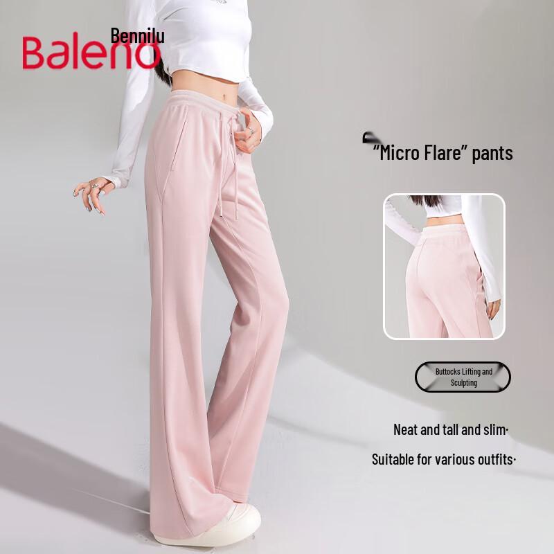 Baleno Women's High-Waisted Flare Pants