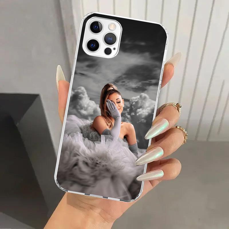 A-Ariana G-Grande Phone Case for Iphone 17 Air 16 15 Plus 14 13 Mini 12 11 Pro Max 16E 7 8 SE 2020 Soft Funda Print Shell 17 Air