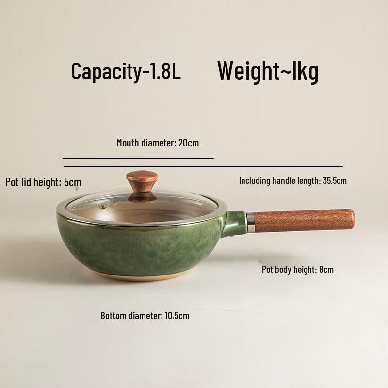 Xiao Cai Ya Traditional Clay Casserole Pot