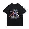 EVA Peripheral Shortsleeved Tshirt Summer Cotton Halfsleeved Mens and Womens Casual Clothes Sports Popular Short Sleeves A