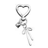 Charm Bag Accessories Lip Balm Bag Key Chain Stainless Steel Lipsticks Holder Protective Cover