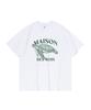 ROIDESROIS Maison Turtle Graphic Short Sleeve T-Shirt (White)