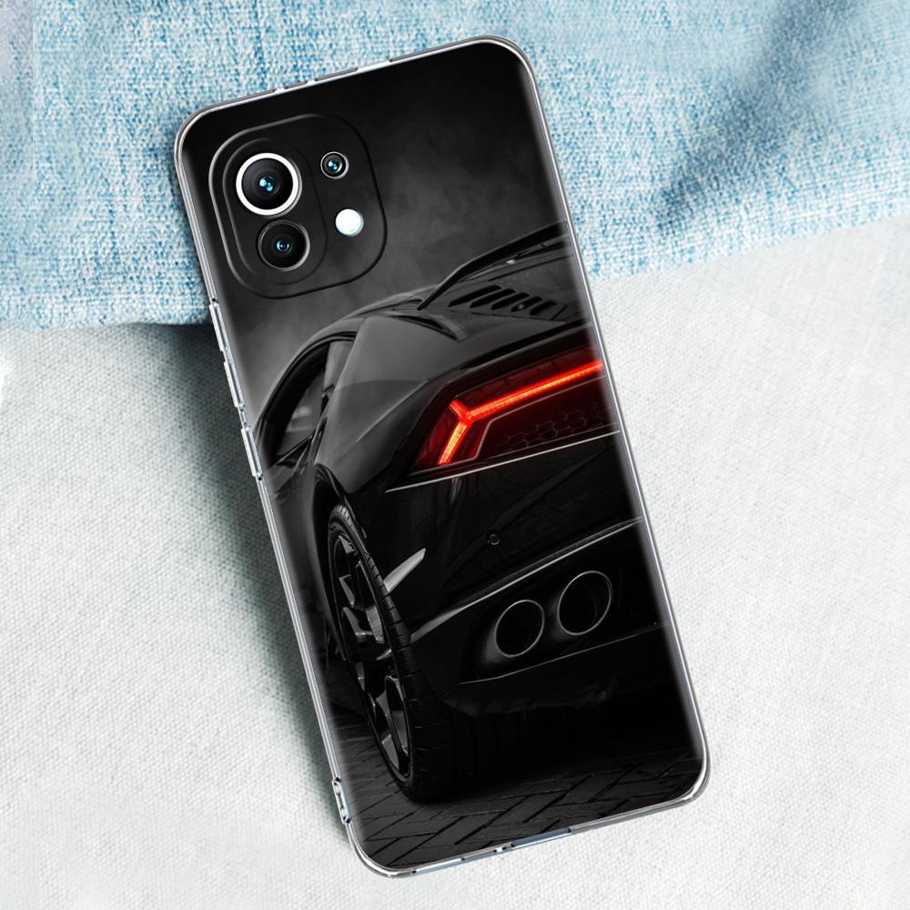 Blue Red JDM Sport Car For Poco X5 X3 NFC F5 F4 F3 M3 Phone Case For Xiaomi 12T 12 13 Lite 11 Ultra Mi 10T 5G 11X Pro 11T Cover