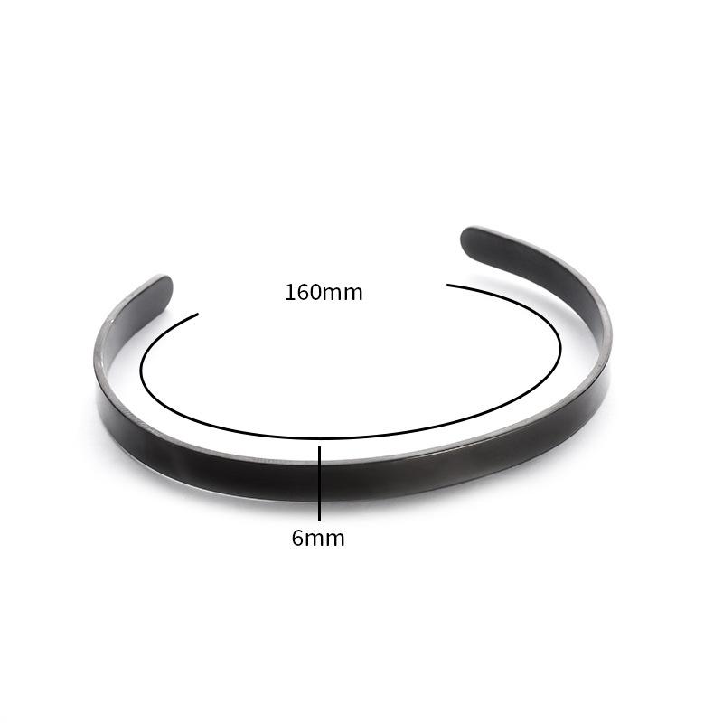 

Серебряный Глянцевый Браслет Нержавеющая Сталь Европейский и Американский Титановая Сталь Простой Парный Браслет