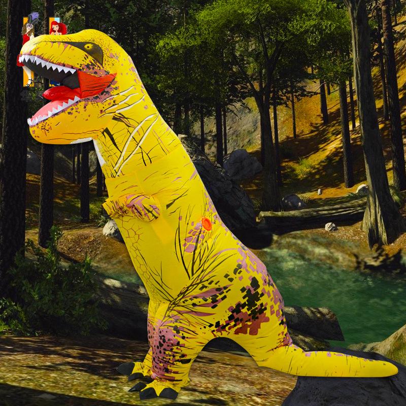 Tyrannosaurus Rex Inflatable Costume - Perfect for Festivals, Parties, and Performances