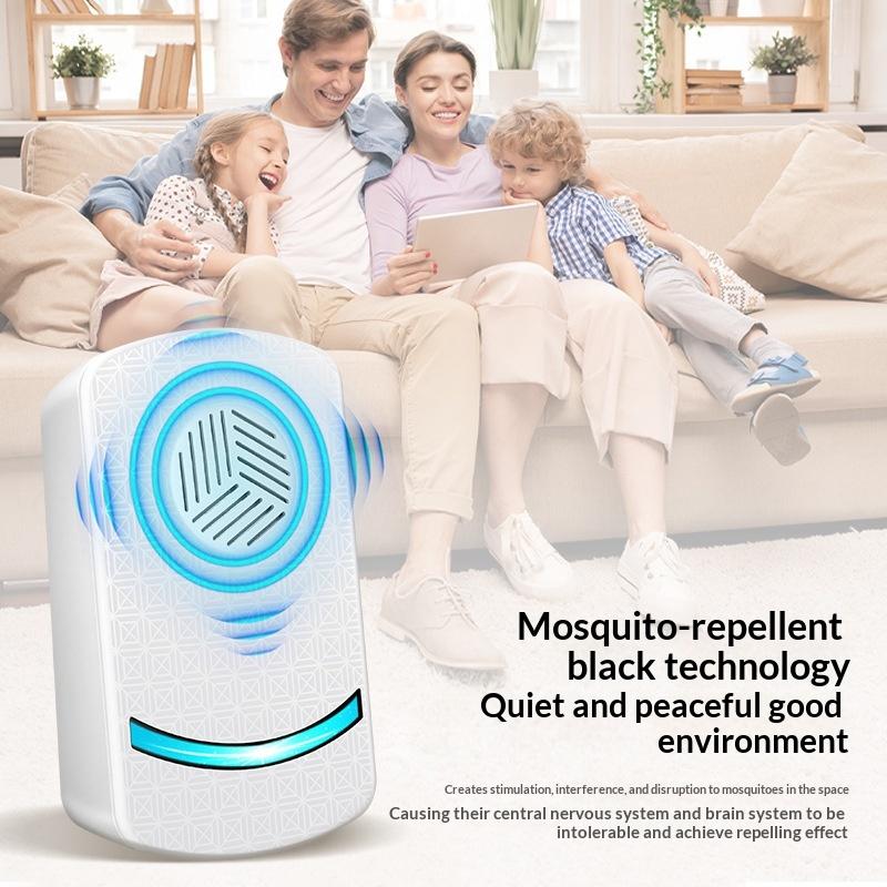 2026 Upgraded Ultrasonic Mosquito Mouse Repeller Quiet Operation Full Coverage Perfect For Home Office Use