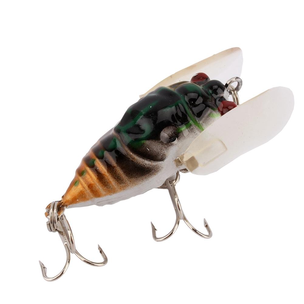 New Fishing Tackle Lure Snakehead Bass Killer Insect Cicada Freshwater Bait