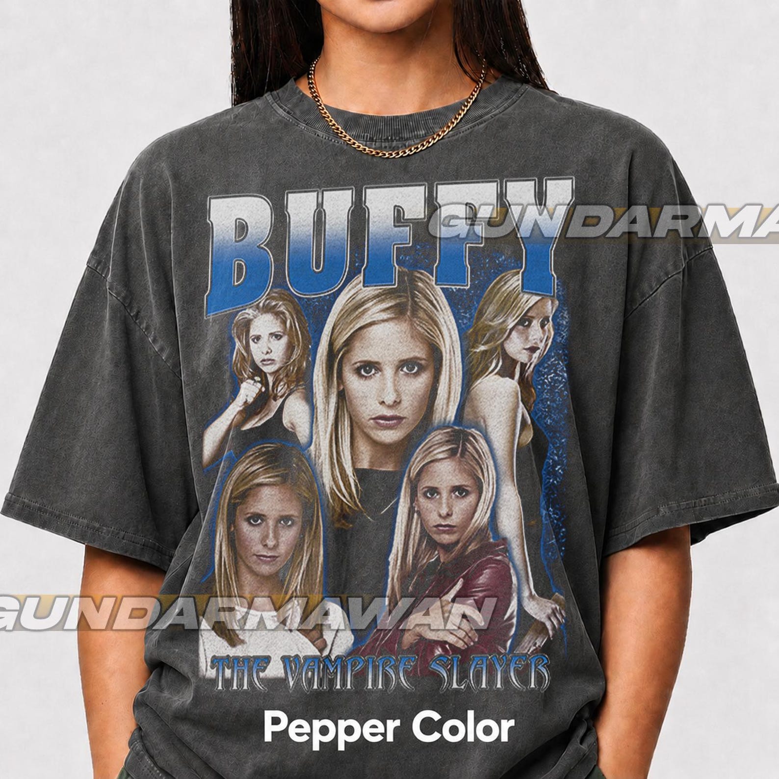 Buffy the Vampire Slayer Shirt, Retro 90s Comfort Colors Buffy the Vampire Slayer T Shirt, Sarah Michelle Gellar Shirt, Movie & TV Show FD 4XL