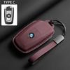 Soft Leather Car Key Case Full Cover Shell For BMW 1 2 3 4 5 6 Series X1 X3 X4 X5 X6 F36 F25 F26 F30 F34 F10 F07 F20 Z10 F15 F16 HF5NS