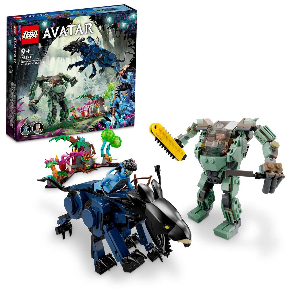 LEGO Avatar Neytiri Colonel Quaritch 75571 Toy Block Současnost Fantasy Film Kluci Dívky Věk vs.. 9+