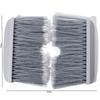 Professional Cat Floating Hair Door Self-adhesive Litter Box Door Brush  For Litter Box