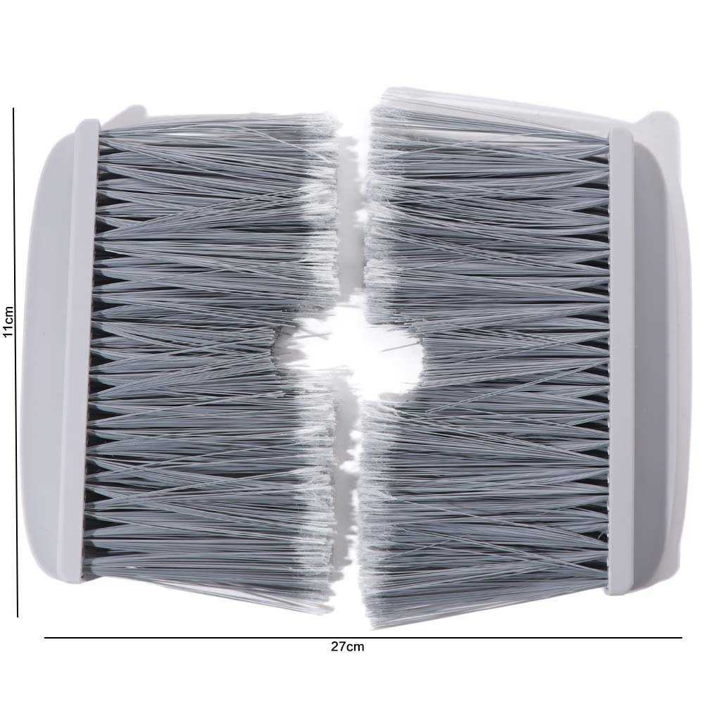 Professional Cat Floating Hair Door Self-adhesive Litter Box Door Brush  For Litter Box