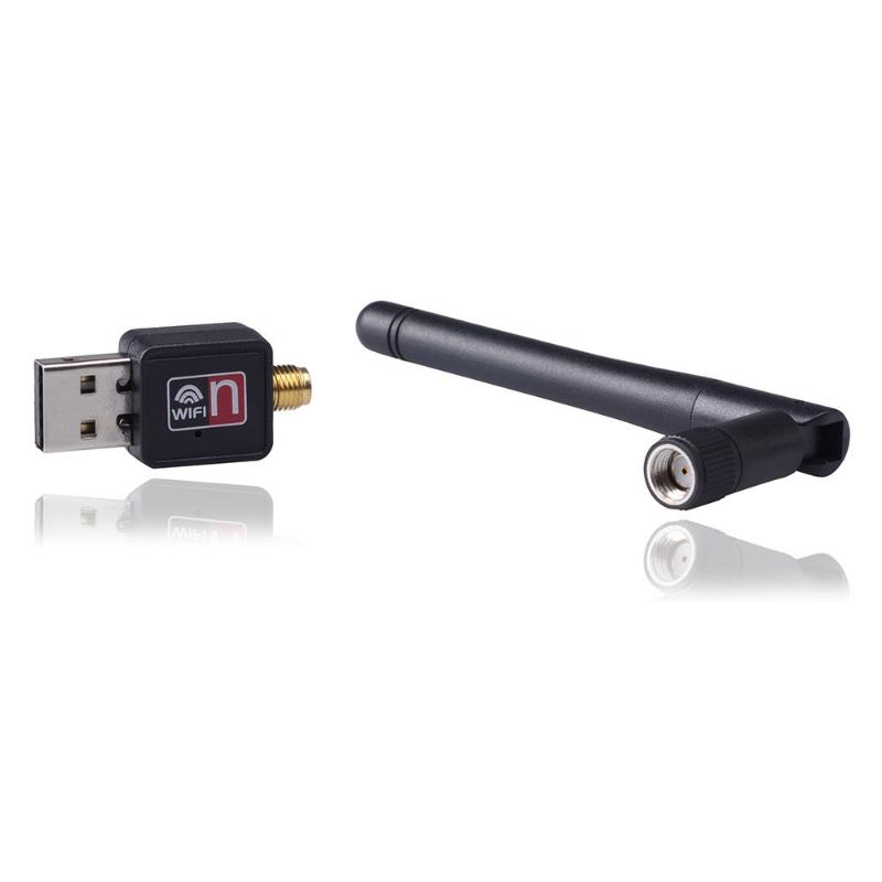 1 Set Wi-Fi Receiver Transmitter Dongle 2Db/5Db 150Mbps Wireless Network Card Usb 2.0 802.11 B/G/N Lan Wifi Antenna Adapter