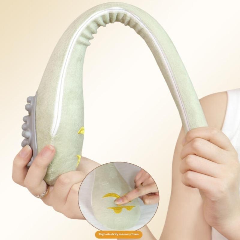 One-piece Molding Meridian Beating Hammer Sturdy Traditional Massage Rod for Waist Leg Deep Relaxation