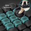 Motorcycle 3D Cushion Pad Motorcycle Cushion Pad with Non-Slip Bandages Fixed Pillow Durable Sunscreen Comfort Gel Seat